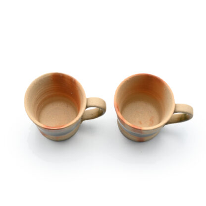 備前焼のコーヒーセット　窯元はしょうざんです