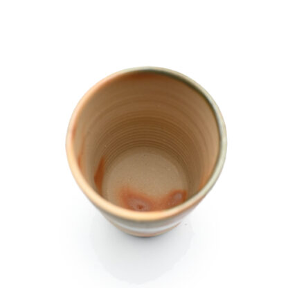 備前焼のビアカップ　窯元はしょうざんです