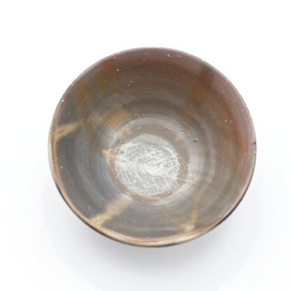 備前焼の茶碗 作家は延原勝志です