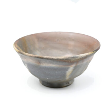 備前焼の茶碗 作家は延原勝志です