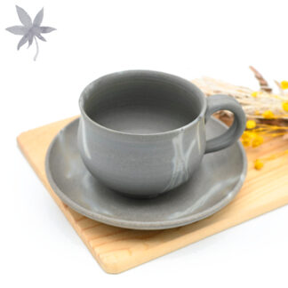備前焼のコーヒーセット 作家は延原勝志です