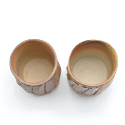 備前焼のマグカップ　作家は澁田寿昭です