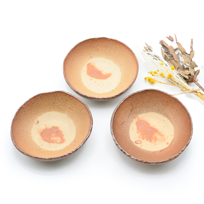備前焼小鉢3枚セット作家 久郷 剛司 - 備前焼通販ギャラリー