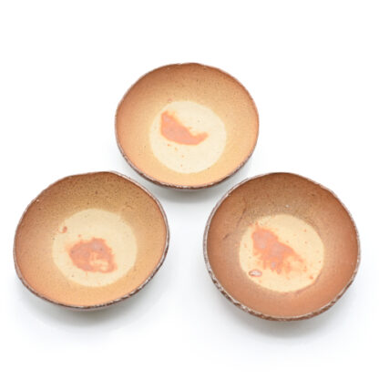 備前焼の皿　作家は久郷剛司です