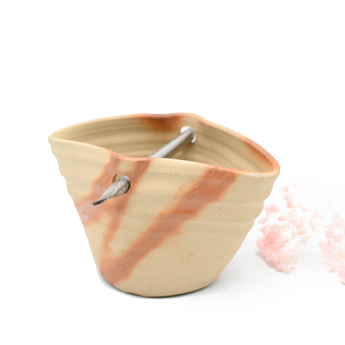 備前焼 火襷 大ぶり蓋付茶器 五客 火襷(ひだすき) アーカイブ - 備前焼通販ギャラリーしょうざん