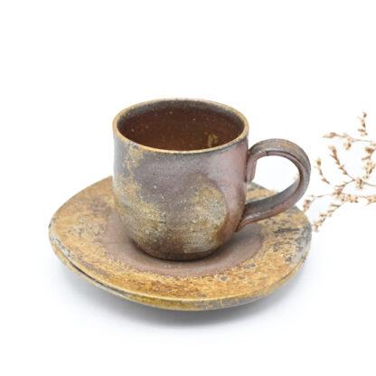 備前焼<br>コーヒーセット<br>作家　奥本 丸味