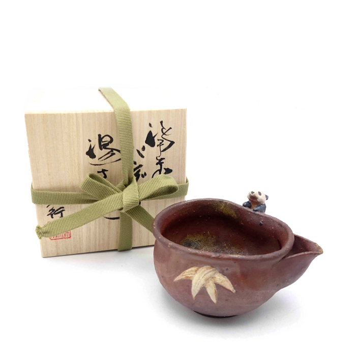 脚つき　黒備前　皿　備前焼 黒備前 脚つき皿 1 備前焼
