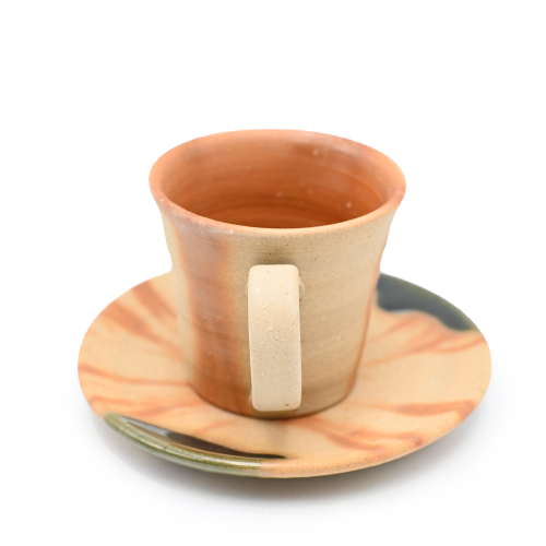 備前焼のコーヒーセット 窯元はしょうざんです