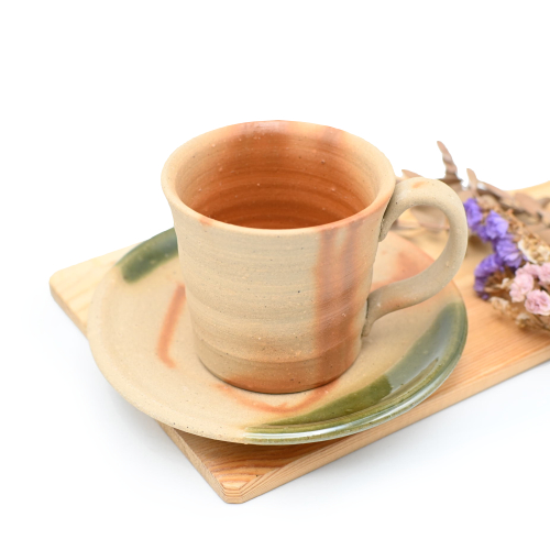 松笠靖彦　備前焼　コーヒーカップ＆ソーサー　5客セット コーヒーカップセット 5客のおすすめ人気商品一覧 通販 - Yahoo