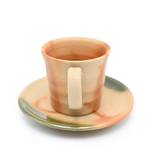 備前焼のコーヒーセット 窯元はしょうざんです