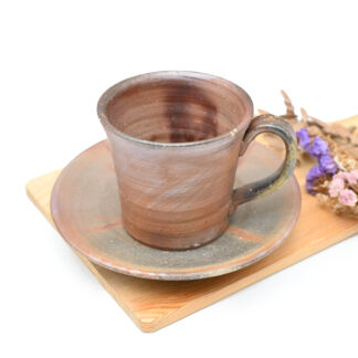 備前焼<br>コーヒーセット<br>窯元：しょうざん