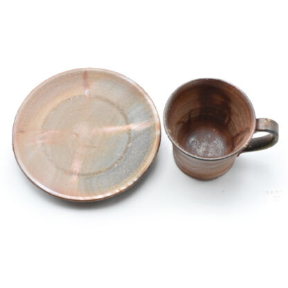 備前焼<br>コーヒーセット<br>窯元：しょうざん - 画像 (5)