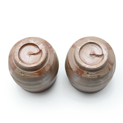 備前焼の湯呑 窯元はしょうざんです