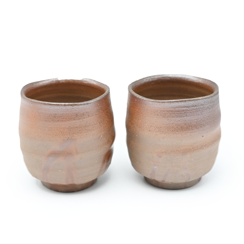 備前焼の湯呑 窯元はしょうざんです