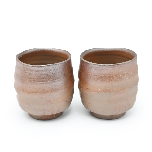 備前焼の湯呑 窯元はしょうざんです