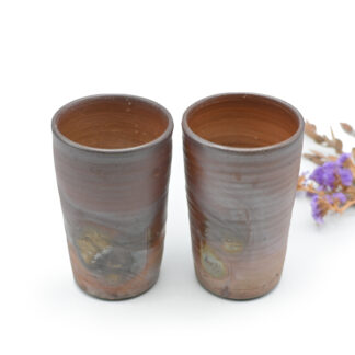 備前焼<br>ビアセット<br>窯元：しょうざん