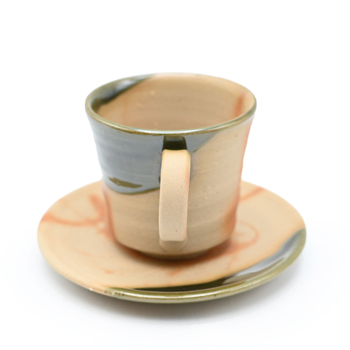 備前焼のコーヒーセット 窯元はしょうざんです