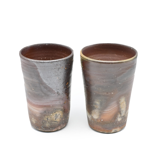 備前焼のマグカップ 窯元はしょうざんです