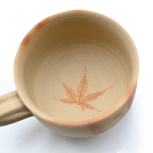 備前焼のコーヒーセット 作家は延原勝志です