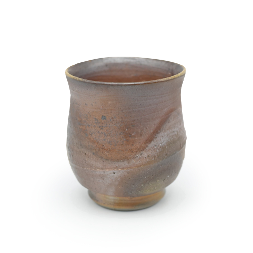 備前焼の湯呑  作家は延原勝志です