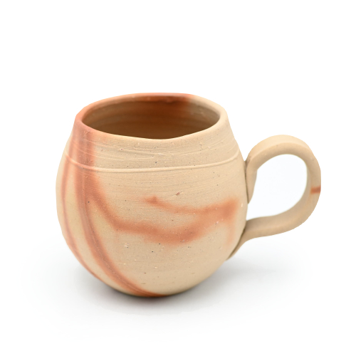 備前焼のマグカップ 窯元はしょうざんです