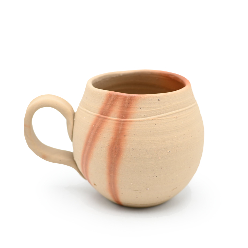 備前焼のマグカップ 窯元はしょうざんです