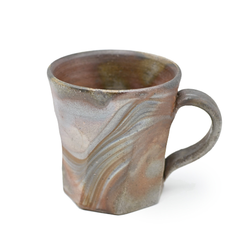 備前焼のマグカップ 作家は三好満です