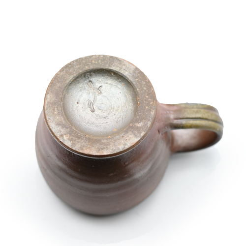 備前焼のマグカップ 作家は三好満です