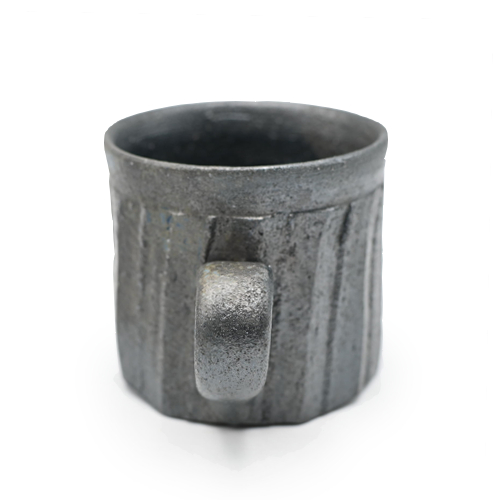 備前焼のマグカップ 作家は澁田寿昭です