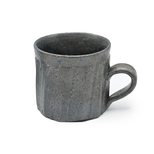 備前焼のマグカップ 作家は澁田寿昭です