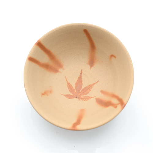 備前焼のお茶碗 作家は延原勝志です