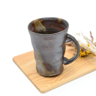 備前焼<br>マグカップ<br>作家：奥本 丸味