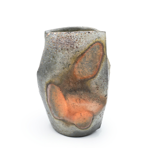 備前焼<br>窯変花入<br>作家:豊福 博 - 画像 (2)