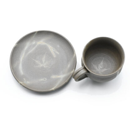 備前焼青備前紅葉コーヒーセット作家：延原 勝志 - 備前焼通販