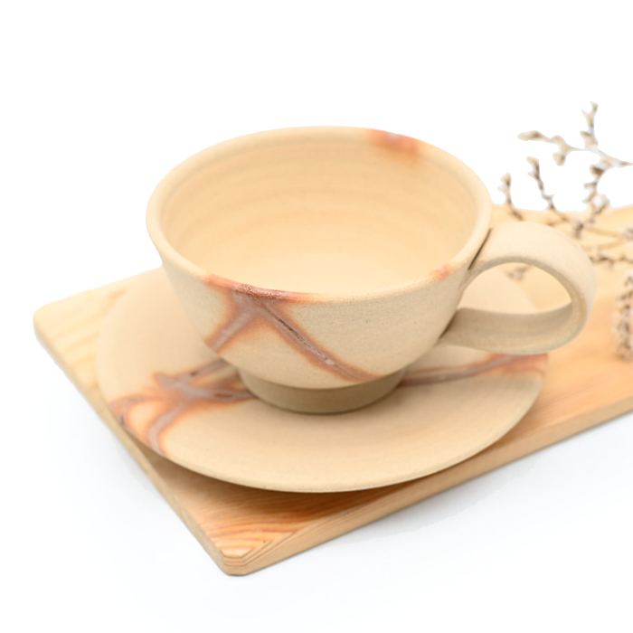 備前焼ティーカップセット作家：三好 満 - 備前焼通販ギャラリーしょうざん