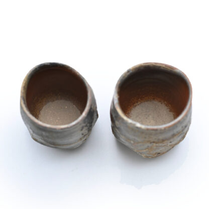 ●85.湯呑み、酒器、小鉢…備前焼 ○85.湯呑み、酒器、小鉢…備前焼 ○85.湯呑み、酒器、小鉢…備前焼