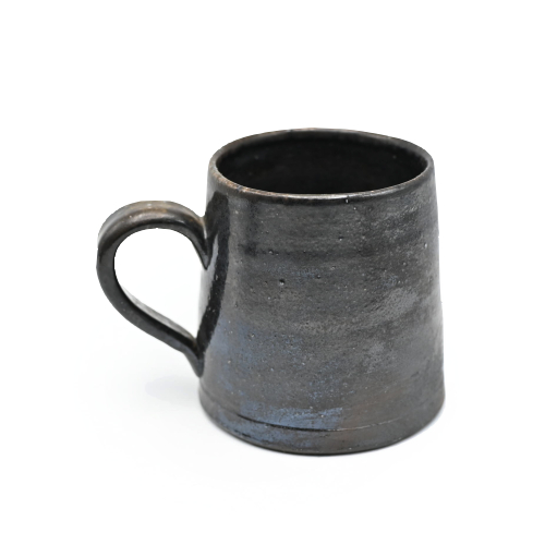 備前焼のマグカップ 作家は澁田寿昭です