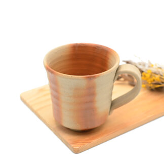 備前焼のマグカップ　窯元はしょうざん