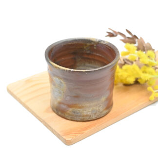 備前焼のロック杯　窯元はしょうざん