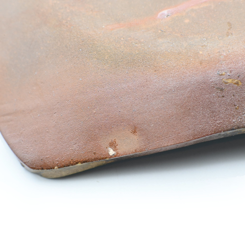 備前焼の皿 作家は三好満です