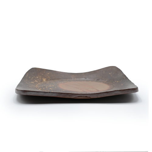 備前焼の皿 作家は三好満です