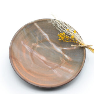 備前焼の皿　窯元はしょうざん