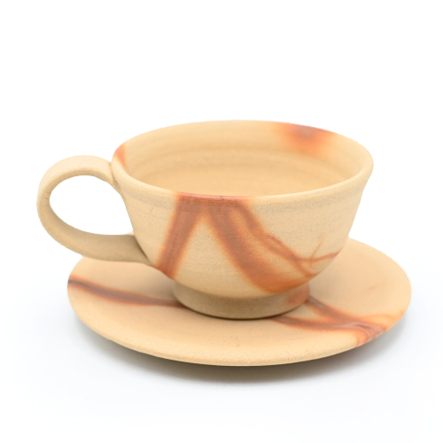 備前焼のティーカップセット 作家は三好満