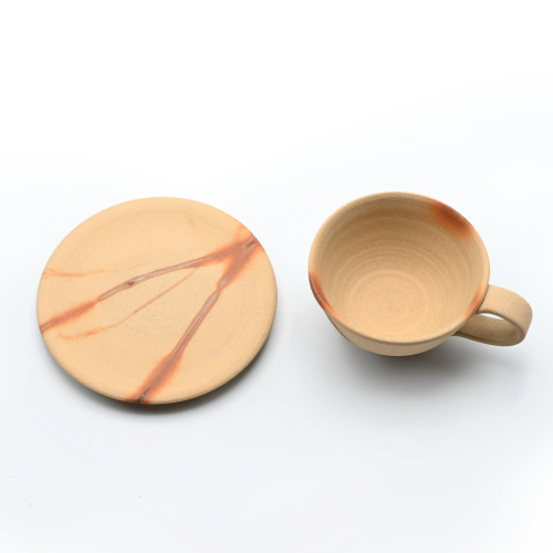 備前焼のティーカップセット 作家は三好満