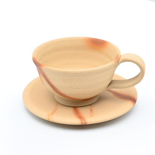 備前焼のティーカップセット 作家は三好満