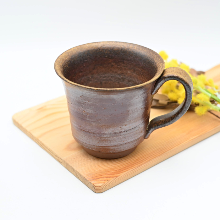 備前焼のマグカップ 窯元はしょうざん