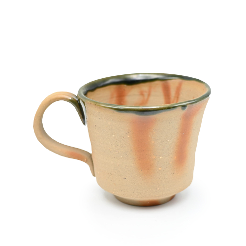 備前焼のマグカップ 窯元はしょうざん