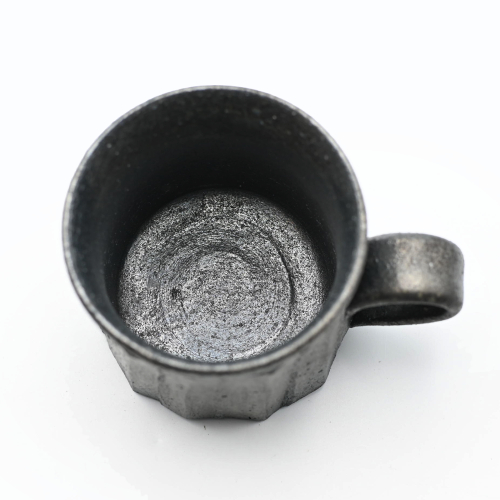 備前焼のマグカップ 作家は澁田寿昭です