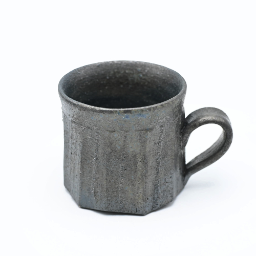 備前焼のマグカップ 作家は澁田寿昭です