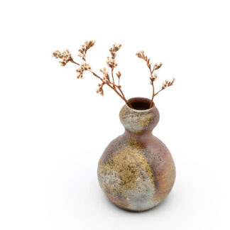 備前焼<br>ミニ花入<br>作家：原田 陶月